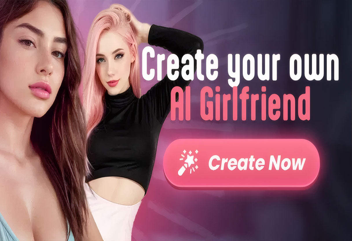 Create Your AI Girlfriend - Two models with create now button